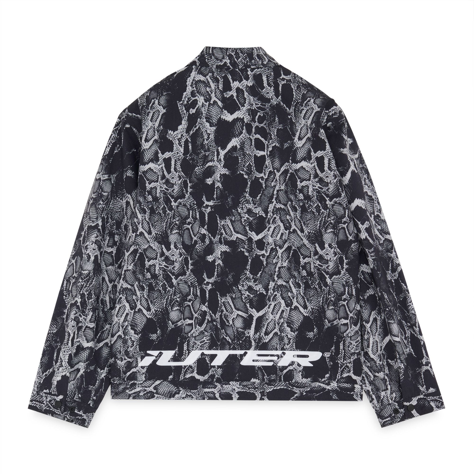 ALLY TAPED JACKET SNAKESKIN