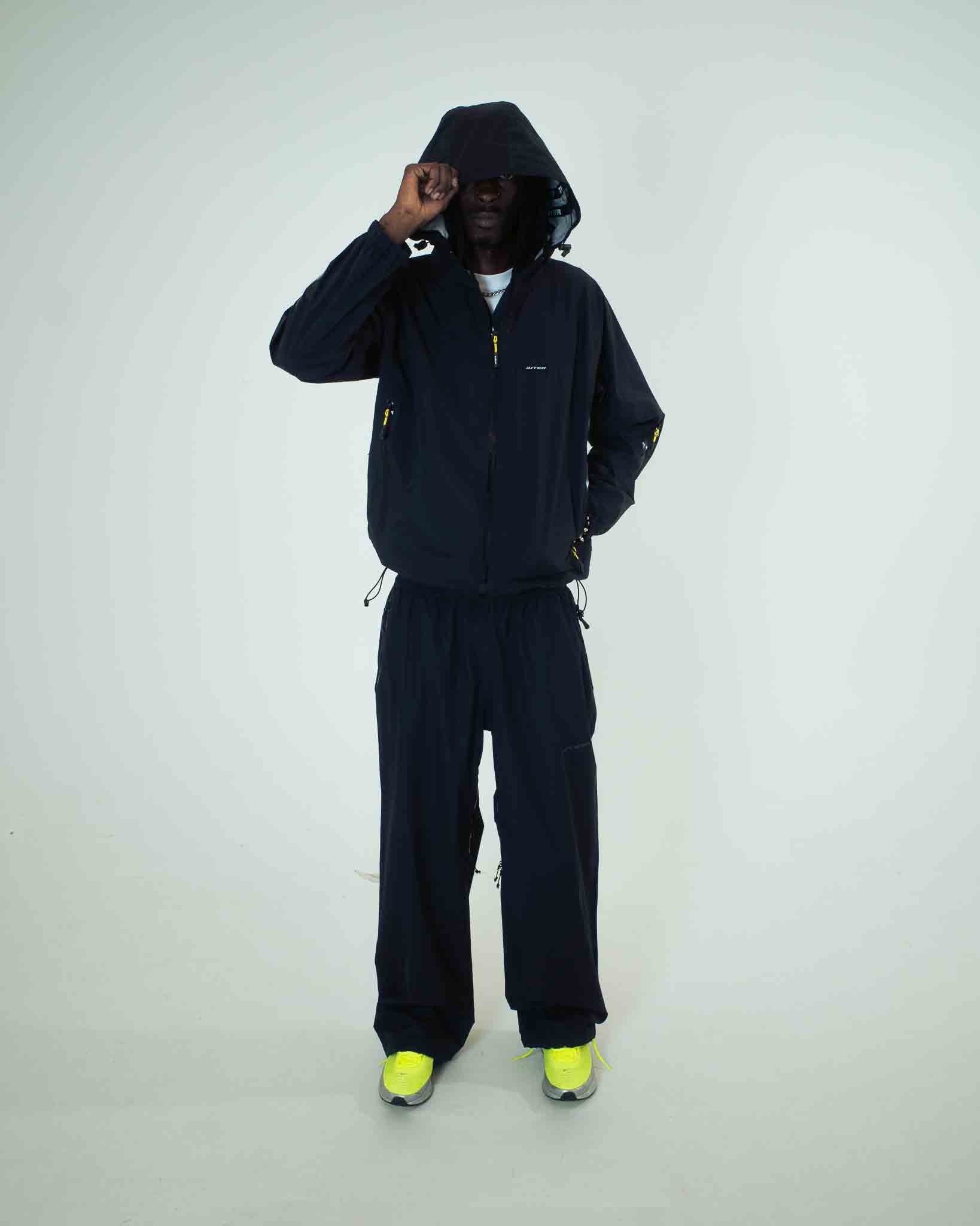 ARMOR TAPED PANTS BLACK