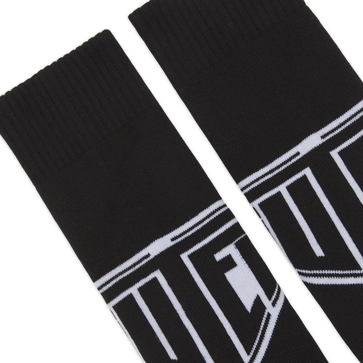 LOGO SOCKS BLACK