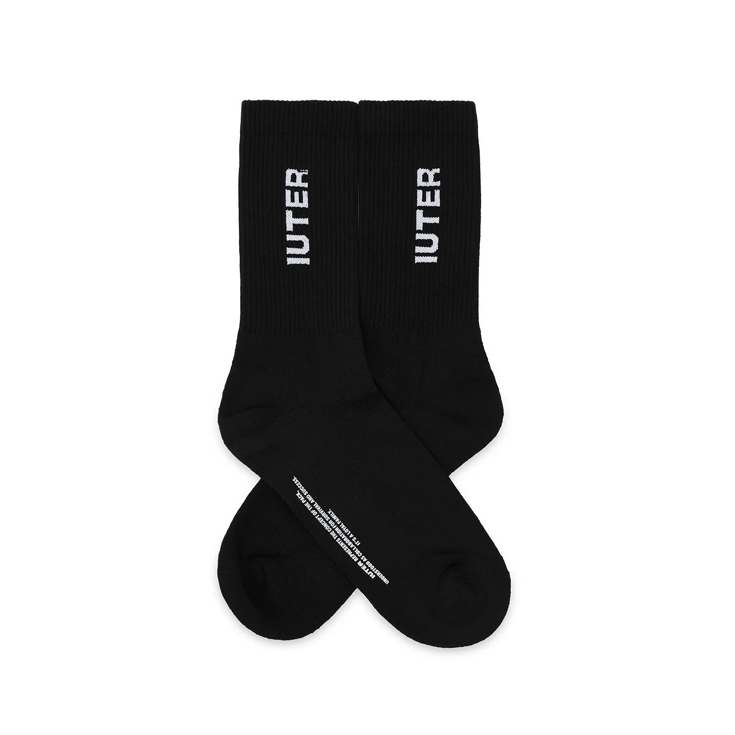 TENNIS SOCKS BLACK