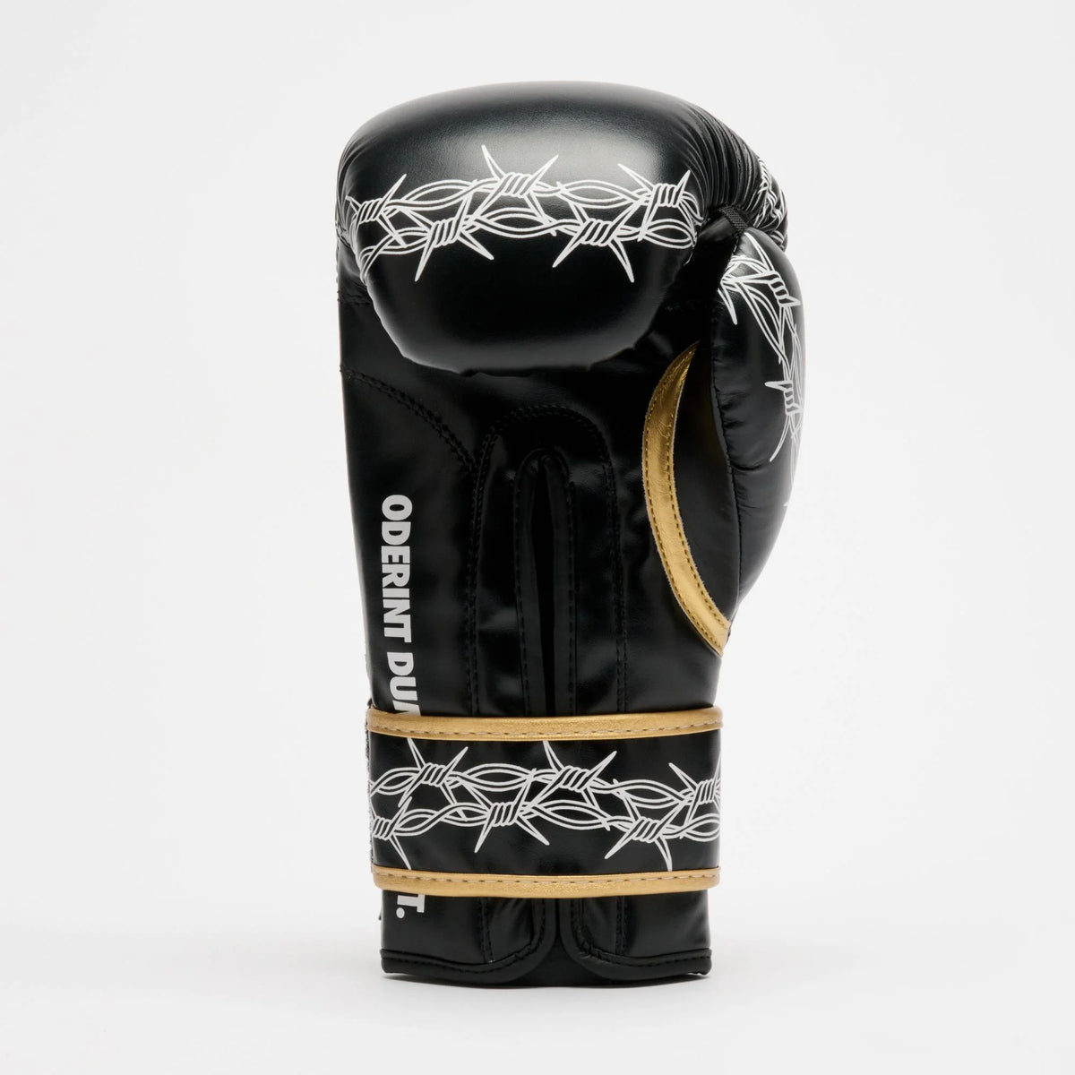 LEONE X IUTER BOXING GLOVES BARBEDWIRED BLACK