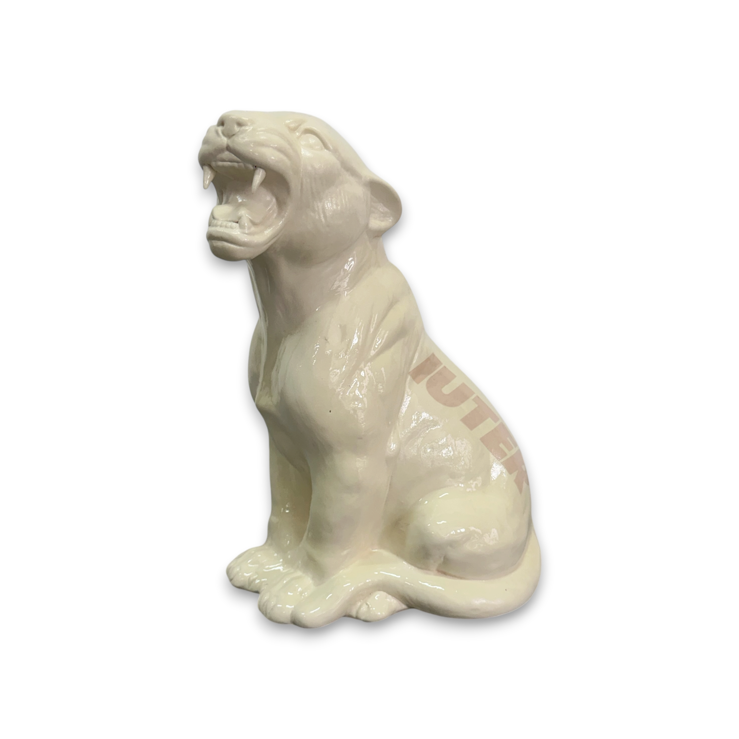 CERAMIC PANTHER MEDIUM 30CM GLOW GREEN