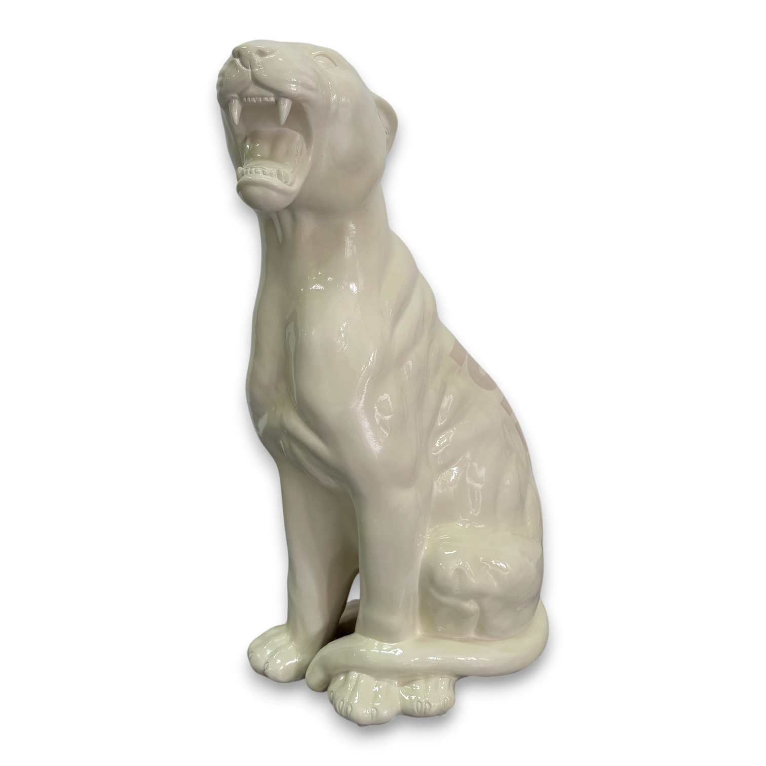 CERAMIC PANTHER XLARGE 86CM GLOW GREEN