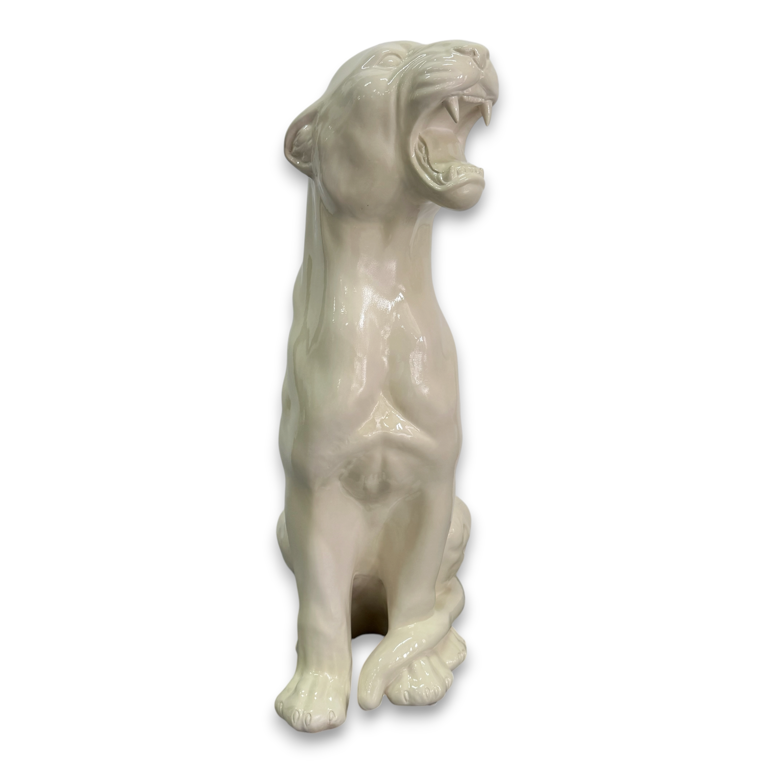 CERAMIC PANTHER XLARGE 86CM GLOW GREEN