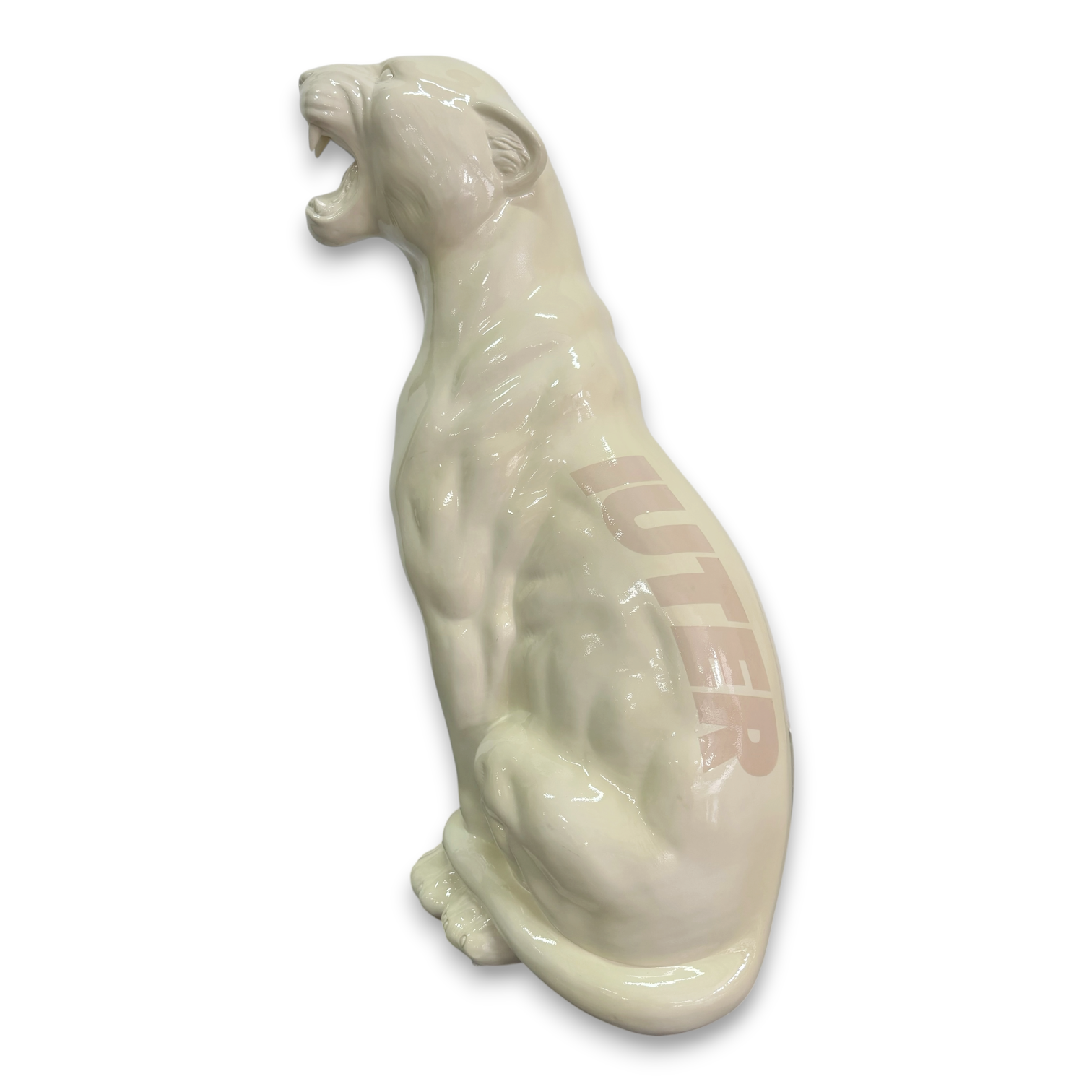 CERAMIC PANTHER XLARGE 86CM GLOW GREEN
