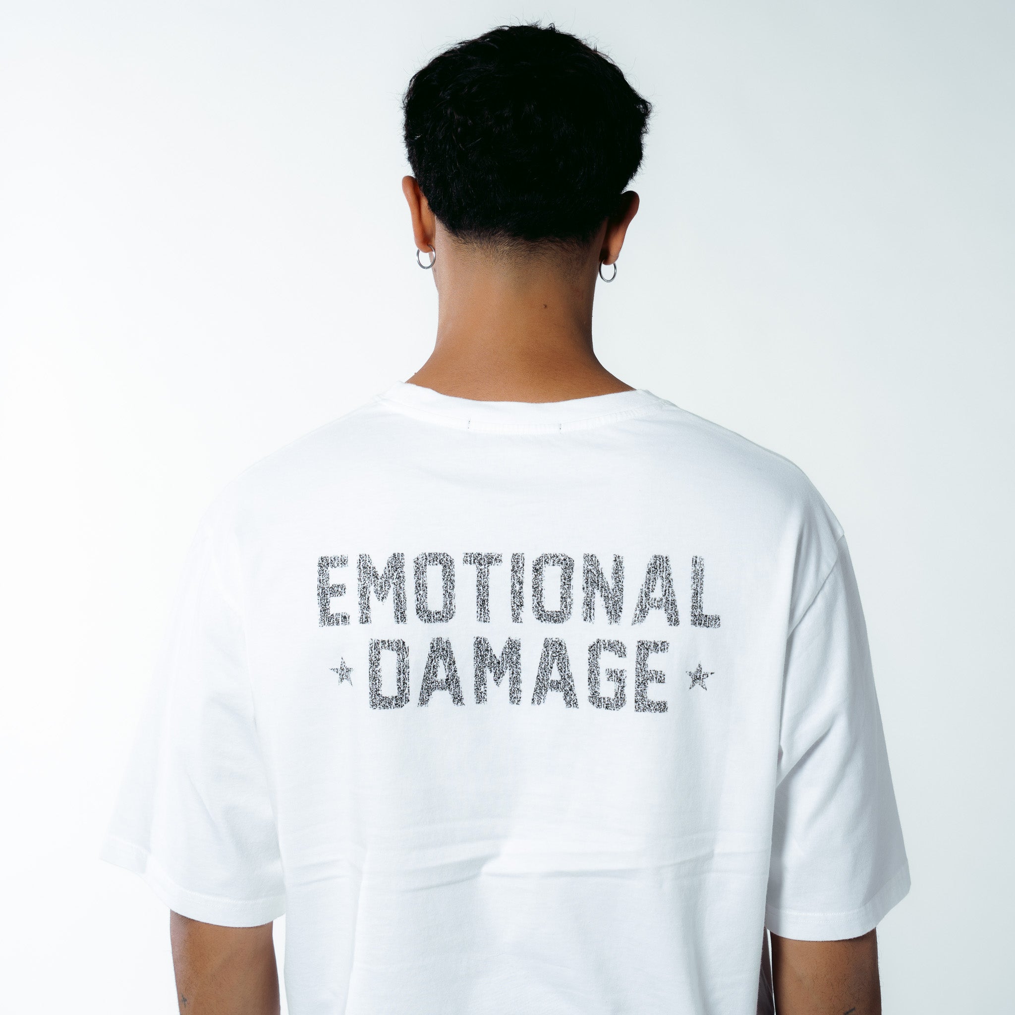 DAMAGE TEE WHITE