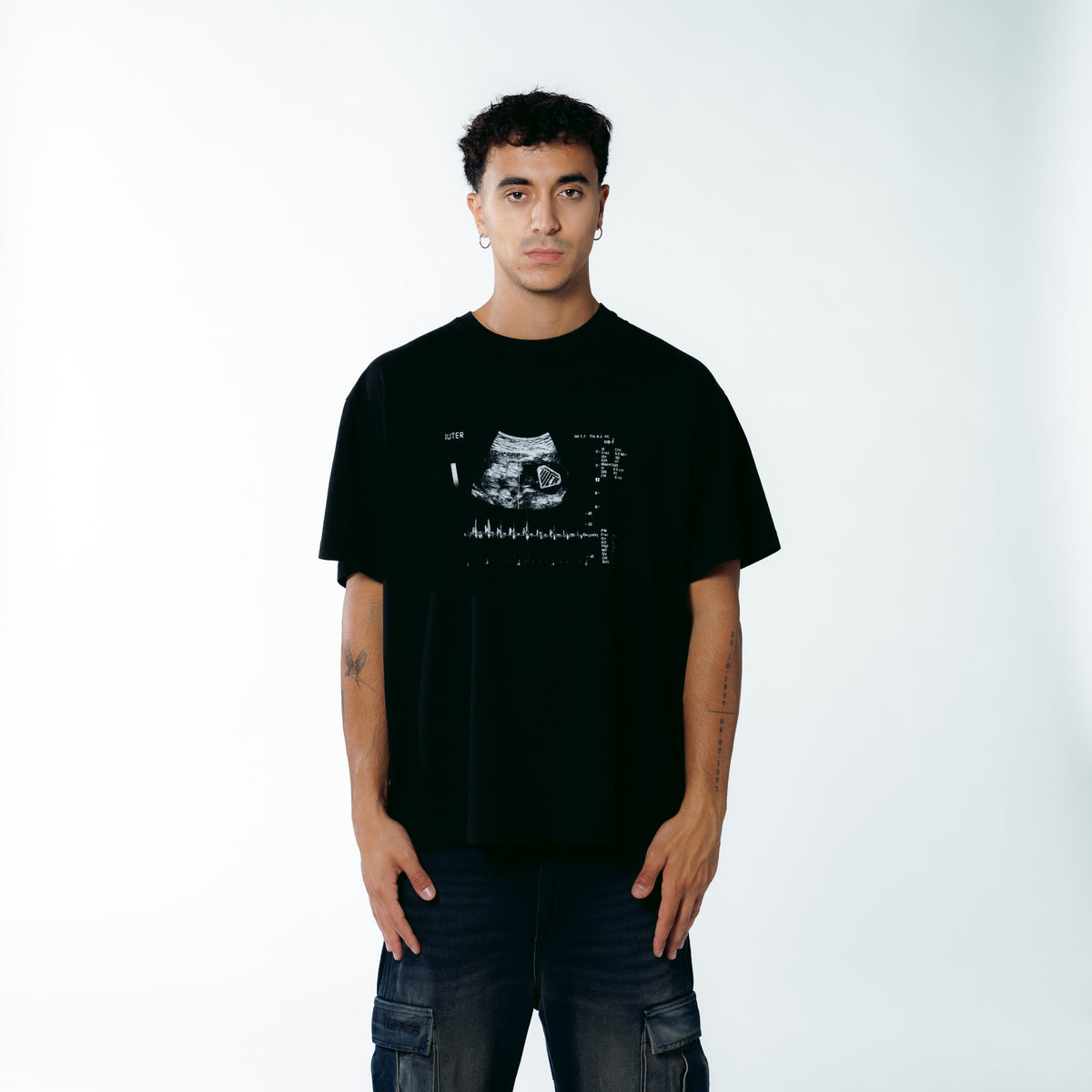 BABY SHOWER TEE BLACK