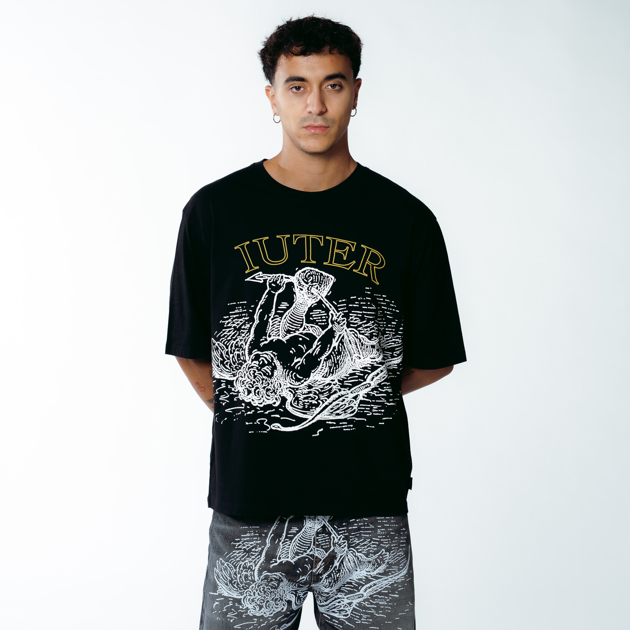 DAMAGE TEE BLACK