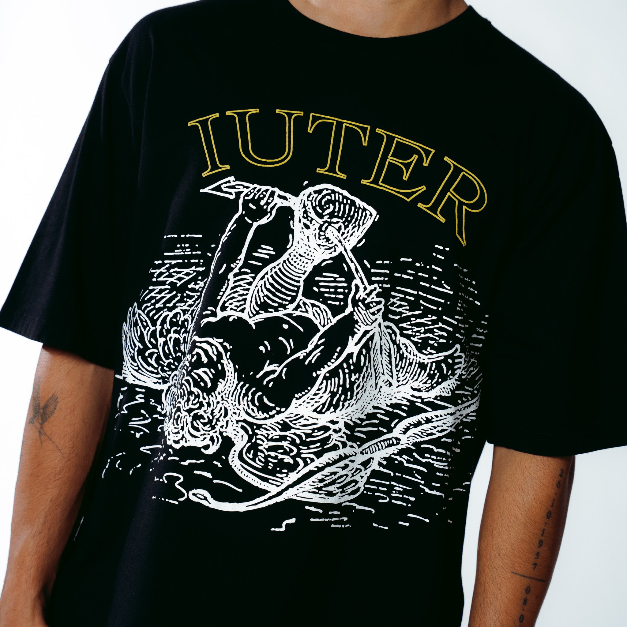DAMAGE TEE BLACK